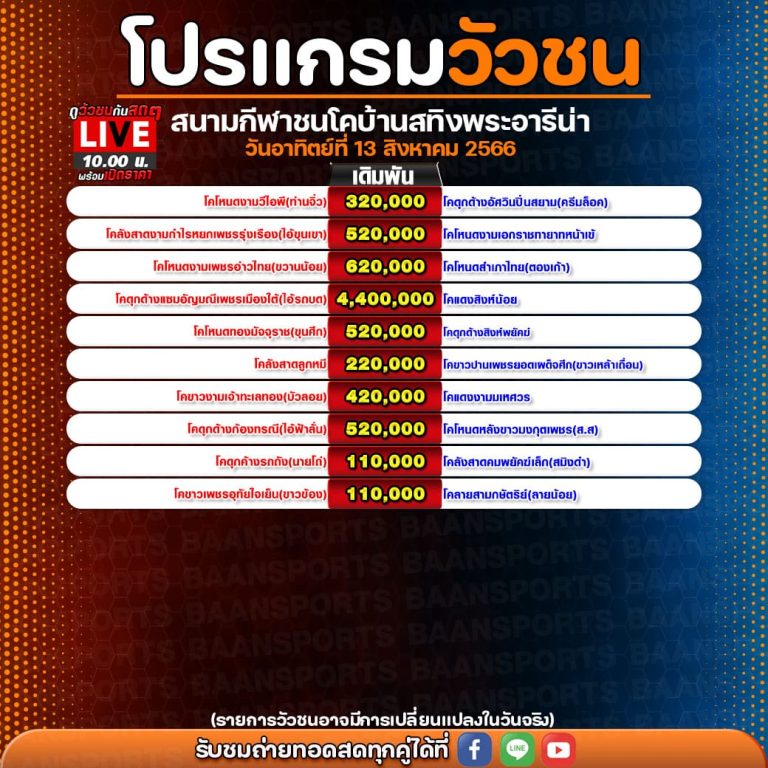 โปรแกรมวัวชน