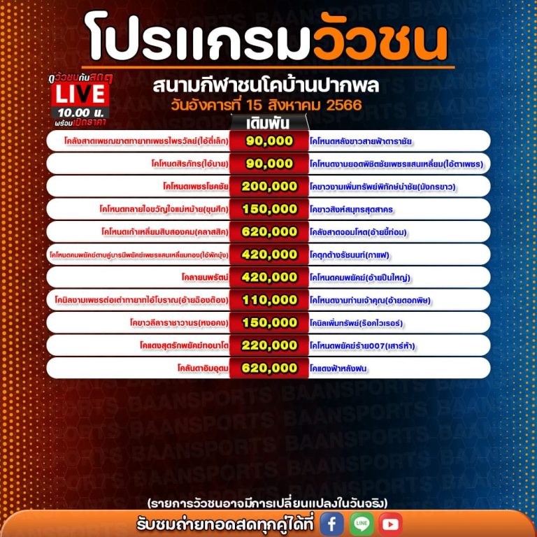 โปรแกรมวัวชน